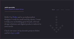 Desktop Screenshot of pedrogonzalez.net
